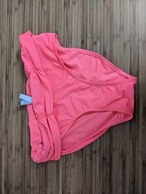 NWT La Vie En Rose Bright Pink Swim Bottoms